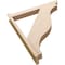 Ekena Millwork 5 1/2-in W x 36-in D x 42-in H Funston Slat Rough Cedar Woodgrain TimberThane Outlooker, Primed Tan OUTUR055X36X42FST24RCPR - alternate 3